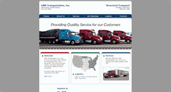 Desktop Screenshot of gmrtransportation.com